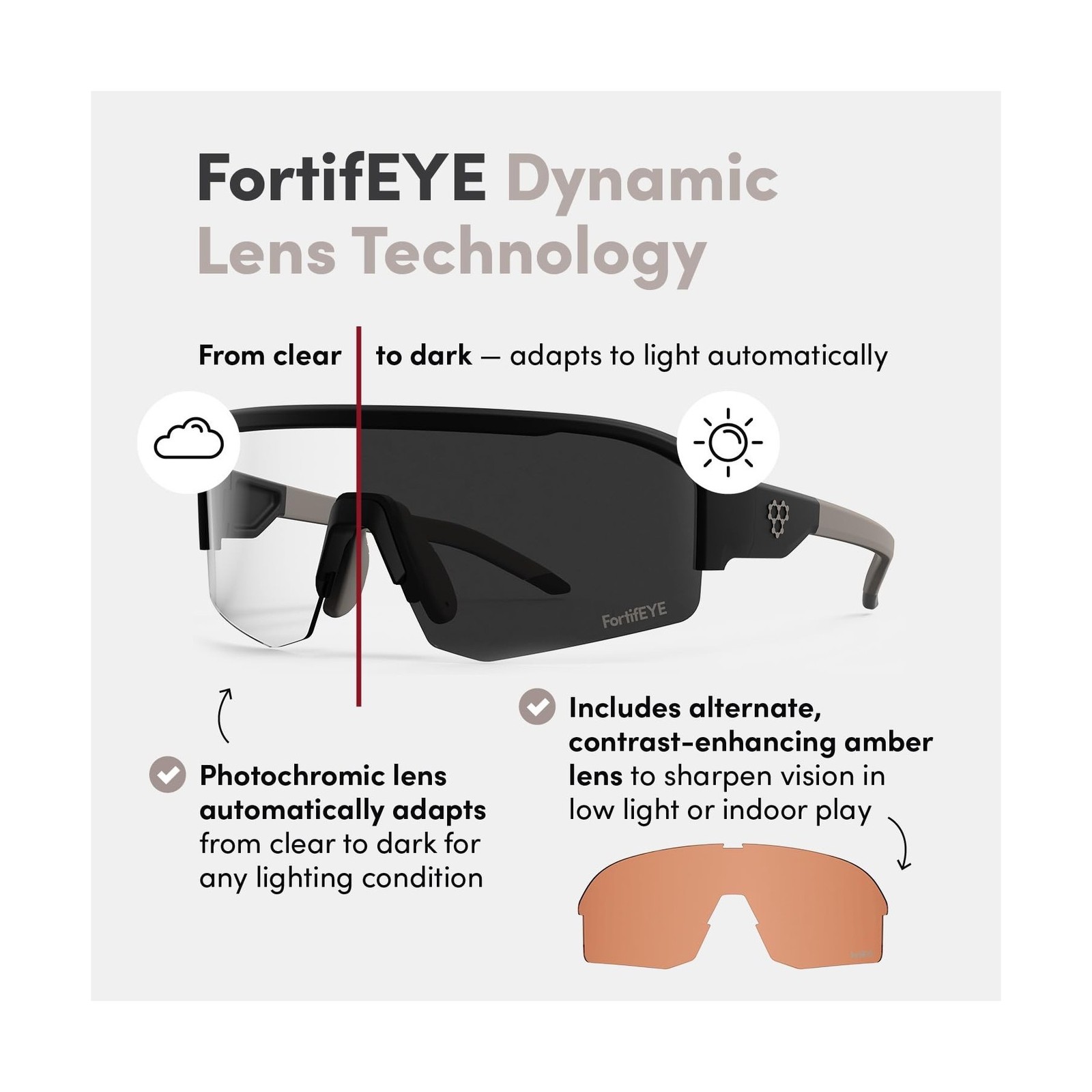 CRBN Pickleball - Pivot Replacement - Additional Lenses Pivot Glasses