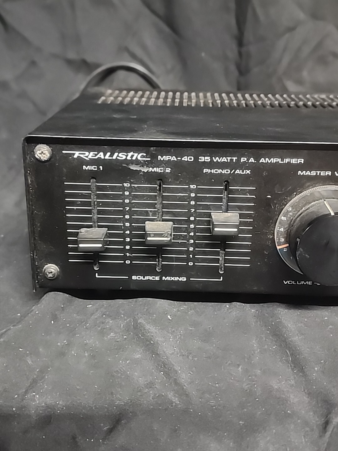 Realistic MPA-40 35 Watt P.A Amplifier - TESTED & WORKING