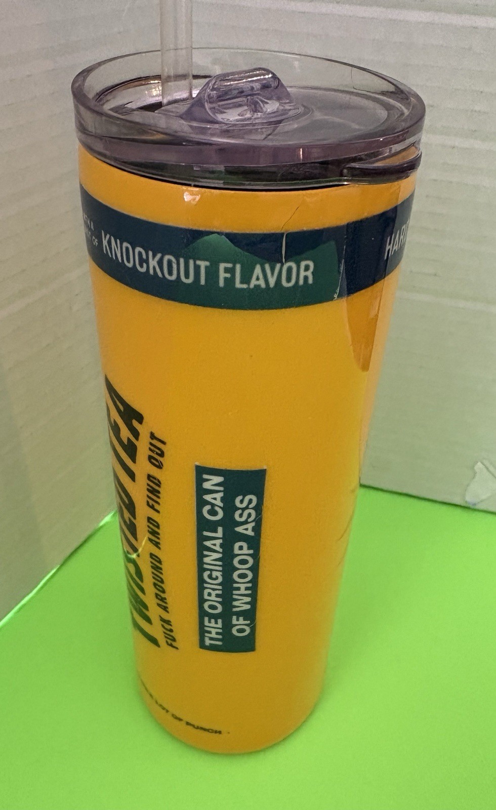 Rare Twisted Tea 20 oz Stainless Steel Tumbler This One Is Different Read Can