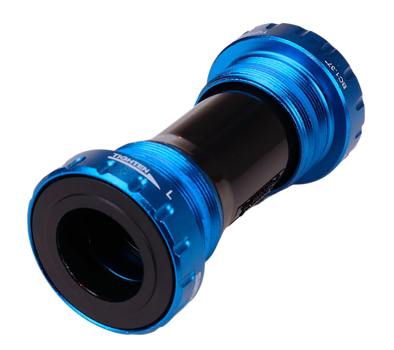 Samox Euro Outboard BSA bottom bracket for 24mm spindle, 68/73mm shell BLUE