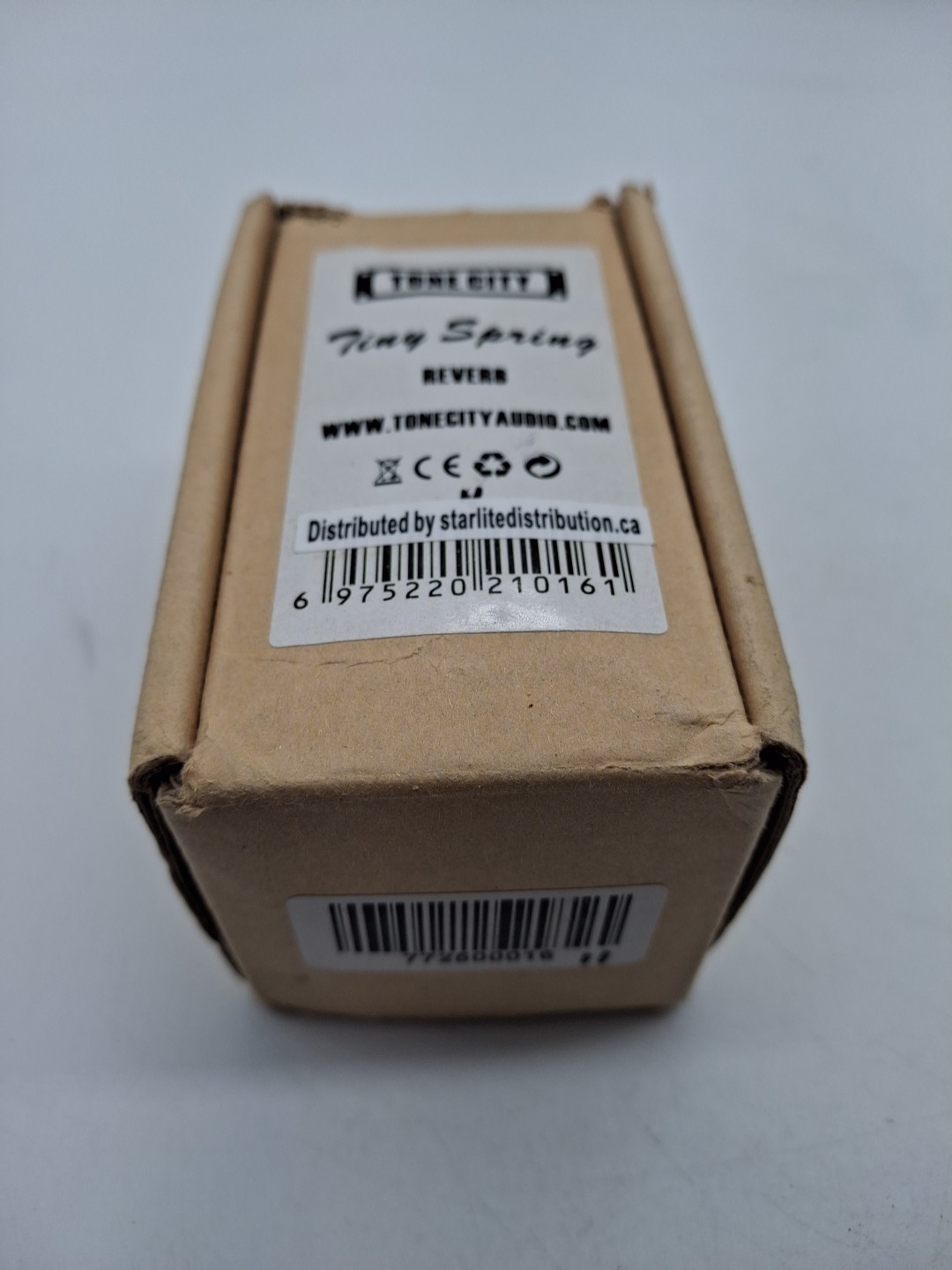 Tone City Tiny Spring Spring Reverb mini effect pedal True bypass
