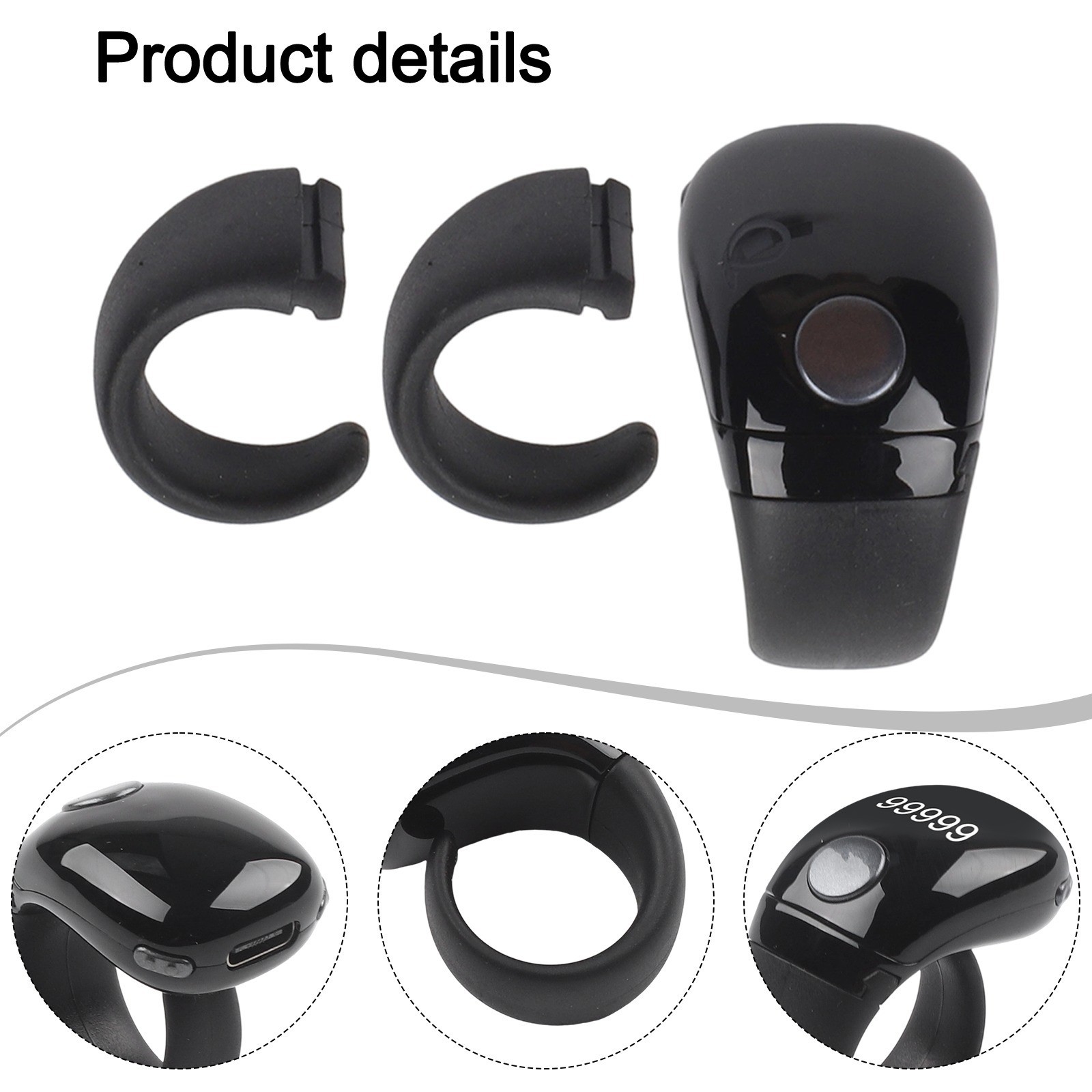 Rechargeable Smart Counter with Display and Reliable Self Locking Function
