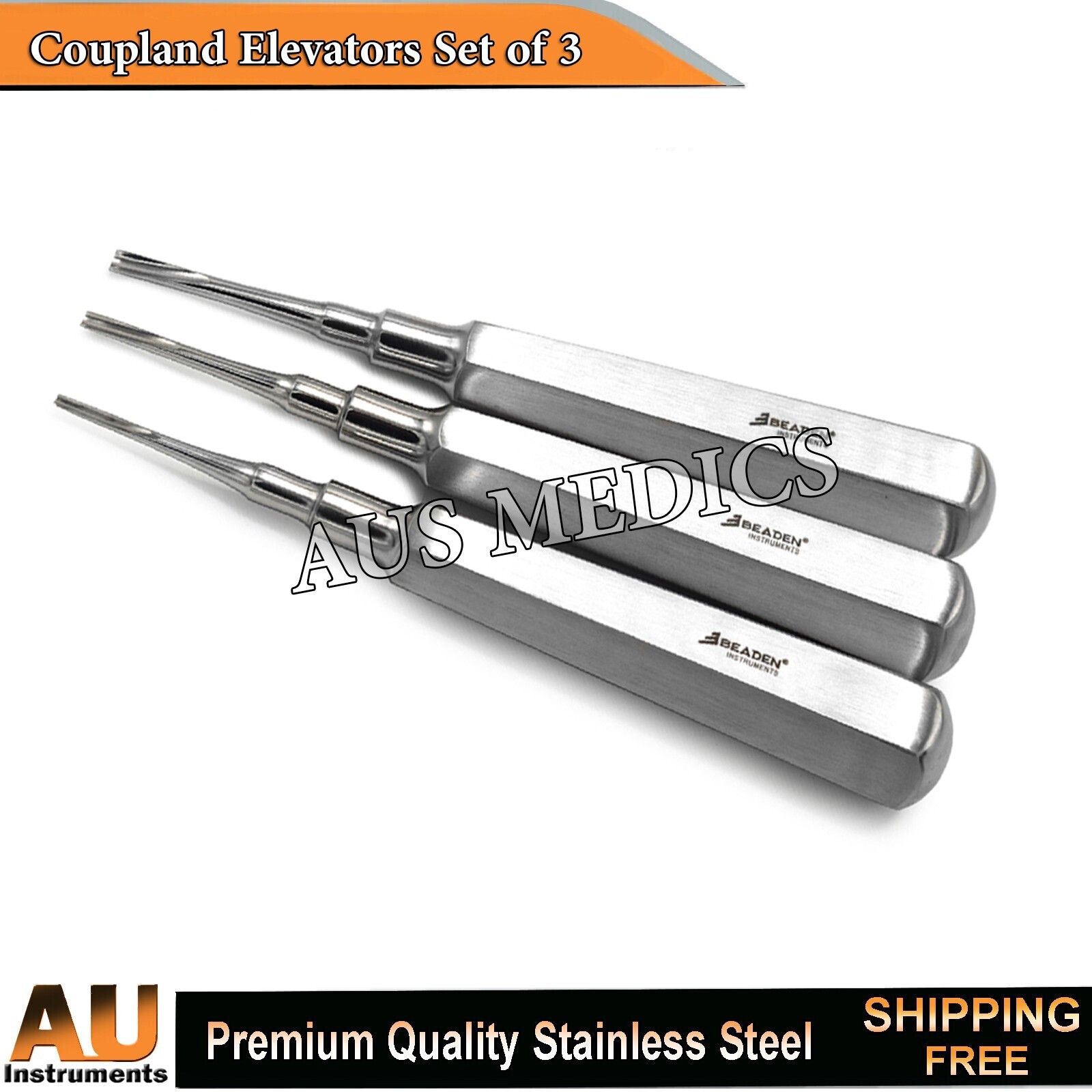 Surgical Tooth Extraction Coupland Elevators Mouth Cheek Opener Retractors Lab