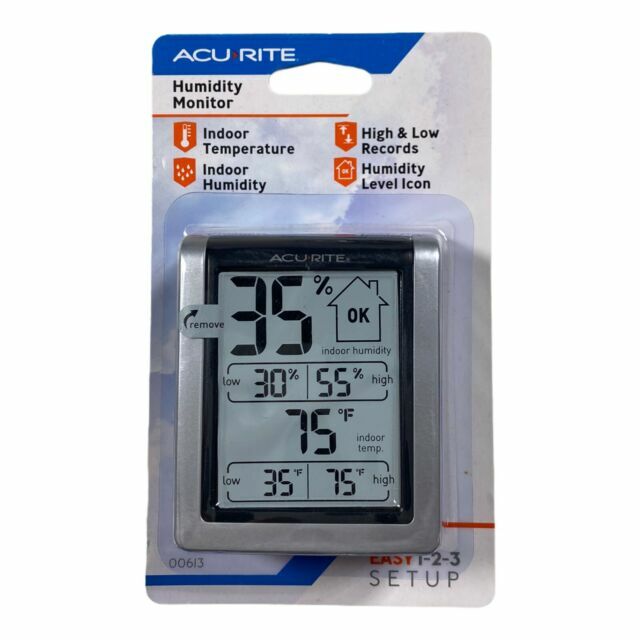DIGITAL TEMPERATURE & HUMIDITY MONITOR THERMOMETER FOR HOME OR EGG INCUBATORS