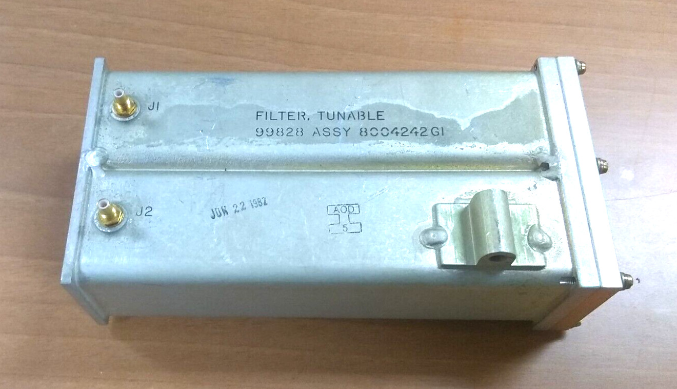 ITT Canon Tunable Filter 99828 ASSY 8004242G1 (NSN 5915-00-520-3491)