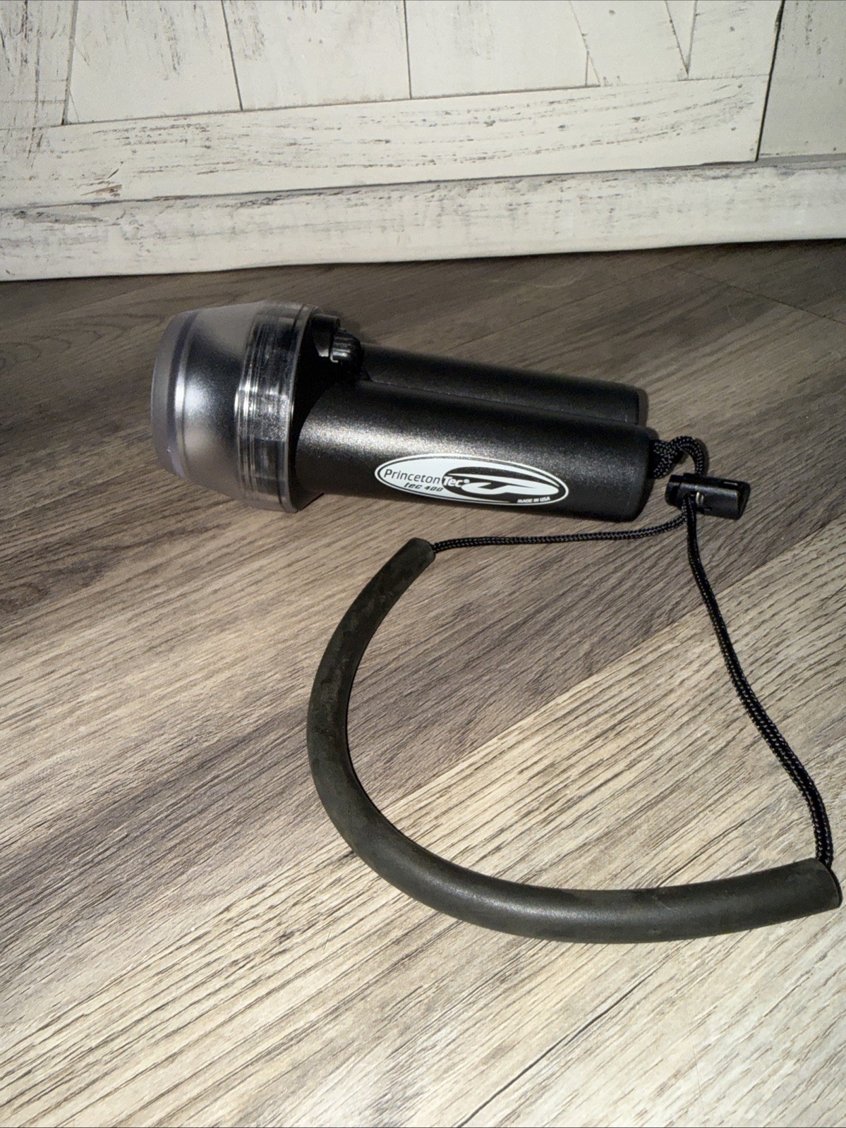 Princeton Tec TEC 400 Dive Light Flashlight Made USA Tested Working Scuba