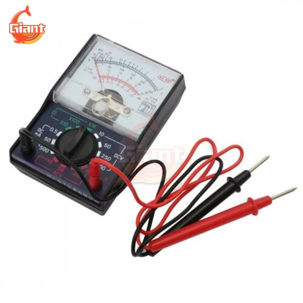 MF-110A AC/DC Analog Multimeter Needle Pointer Type Universal Voltmeter Ammeter