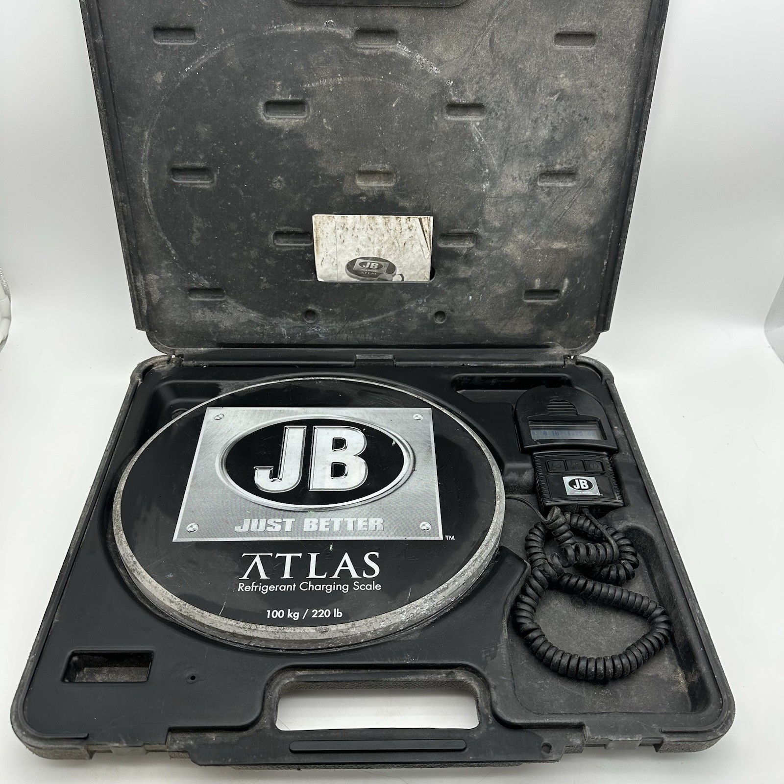 JB Just Better ATLAS 100kg/220lb Capacity Refrigerating Scale