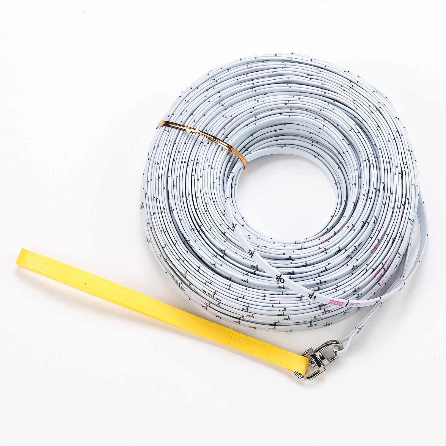 SR18200 Keson Surveyor’s Rope 200ft 10ths Nonconductive Fiberglass for Surveying