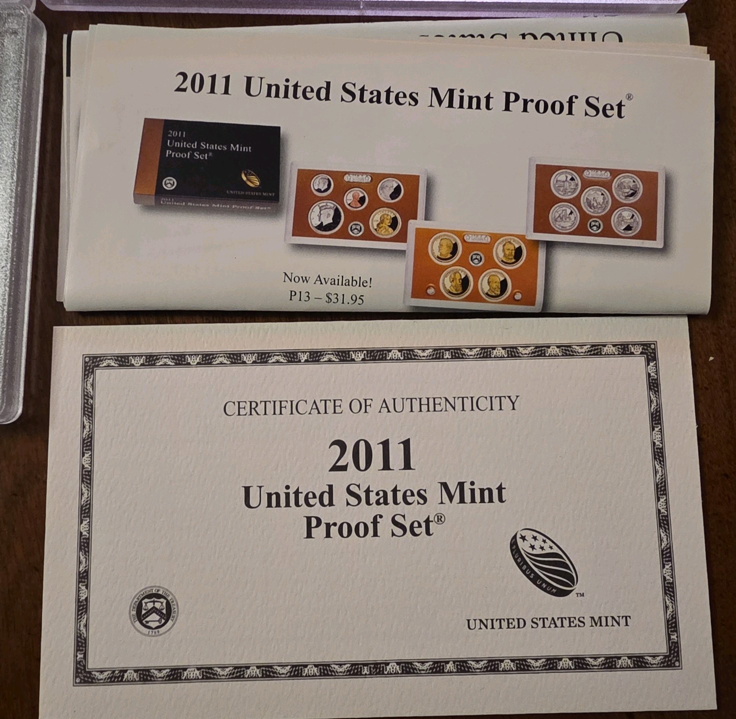 2011-S US Proof Set in OGP