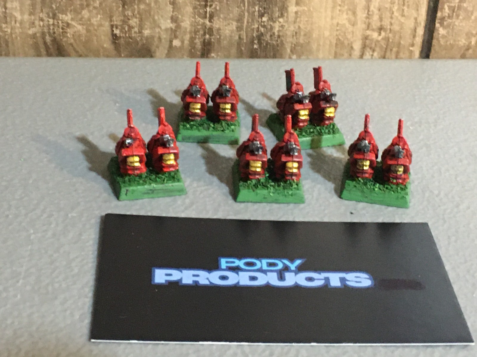 A34289 WARHAMMER EPIC 40K CHAOS SPACE MARINES KHORNE JUGGERNAUT 5 STANDS GW