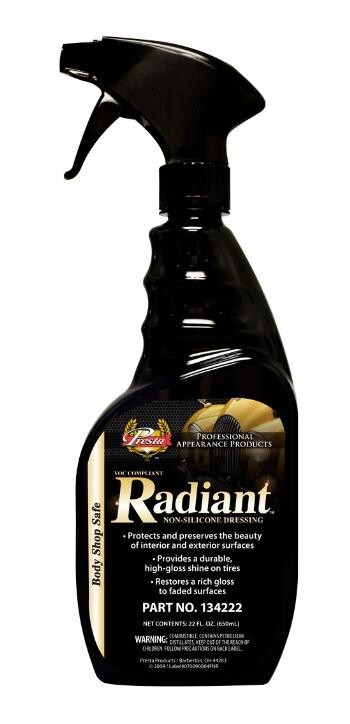 Presta 134222 Radiant Non-Silicone Automotive Dressing (22 oz)