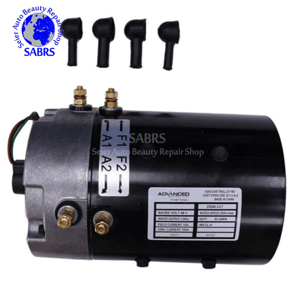 48 Volt Drive Motor ZQS48-3.8-T for Tomberlin E-Merge Electric Golf Cart 2007-UP
