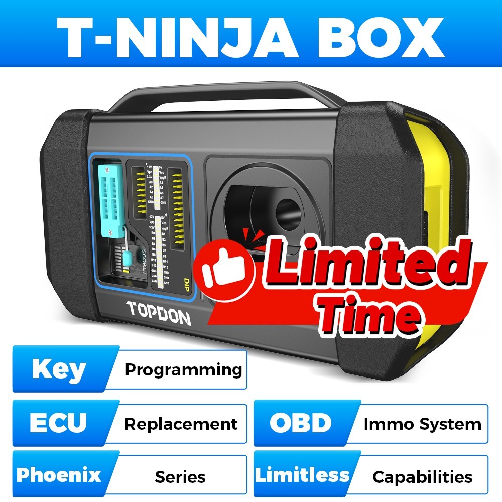 2026 TOPDON T-Ninja Box Advanced IMMO System + Key Programmer for Phoenix Series