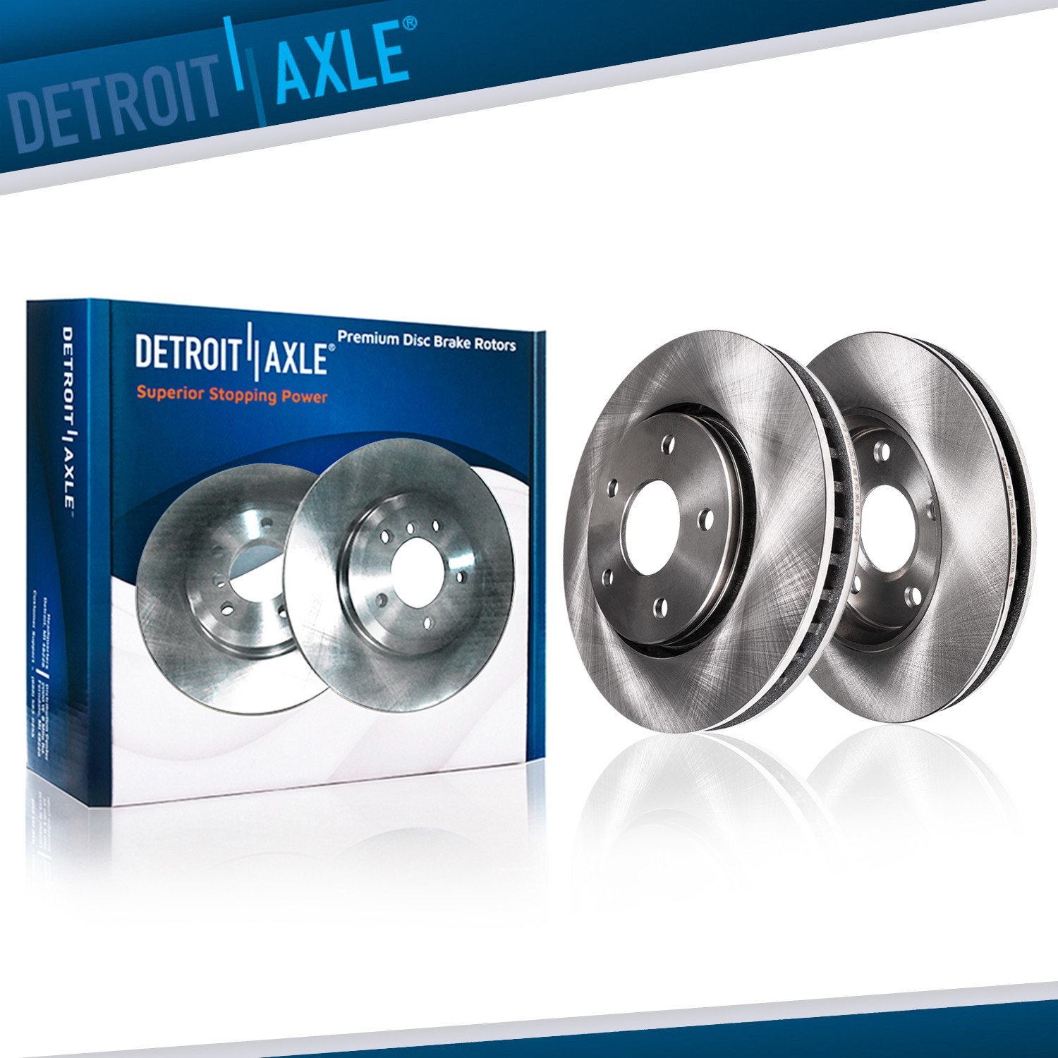 Front Disc Brake Rotors for Kia Forte Koup Forte 5 Soul 2.0L 11.02 inch (280mm)