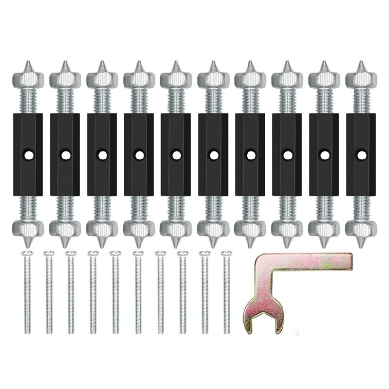 10 Pieces Cassette Repairer Electrical Box Repairer Cassette Screws Support Rod