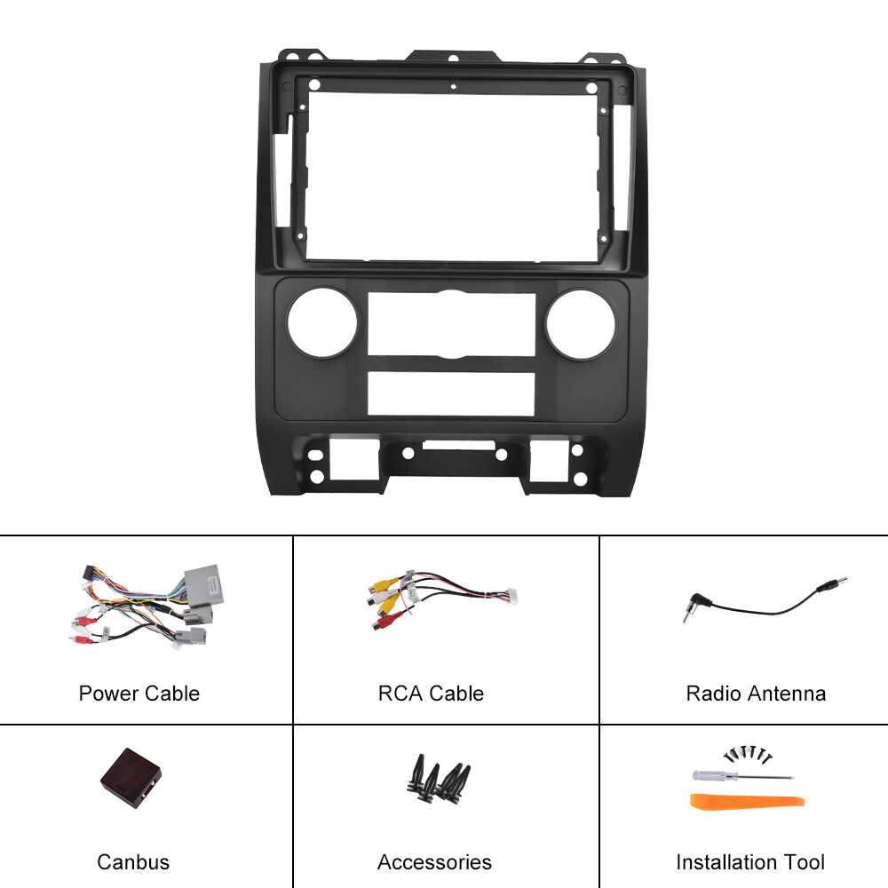 For Ford Escape 2007-2012 Carplay Android 15.0 Car Stereo Radio GPS Navi BT WiFi