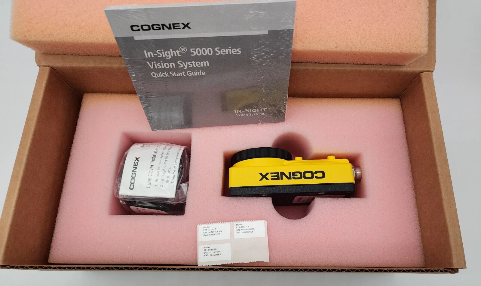 Cognex IS5110-01 825-0209-1R (M) 821-0034-1R IS5110-01 828-0221-1R Vision *NDA*