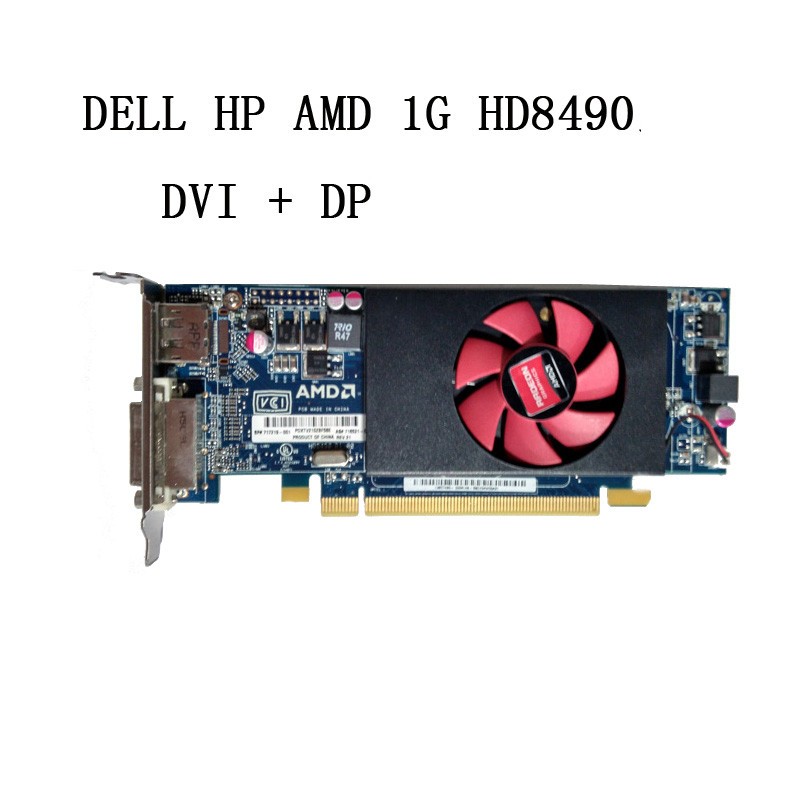 AMD Radeon HD 8490 HD8490 1GB Dell 0J536J DVI Display Port Video Card DVI+DP