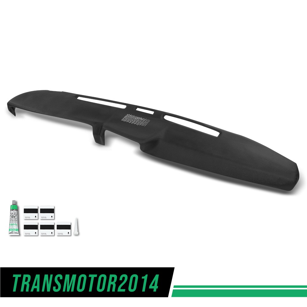 Fit For 1980-1986 F150 F250 F350 Bronco Black  Dash Cover Overlay 12-108-BLK