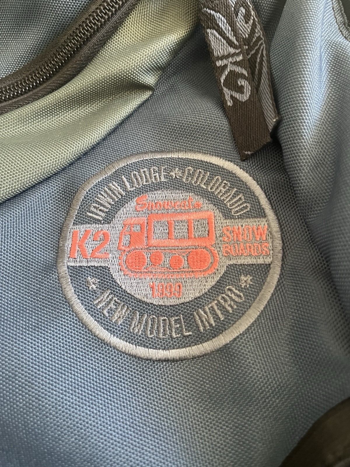 Rare 1999 K2 Snowboards Irwin Lodge Snowcat Backpack