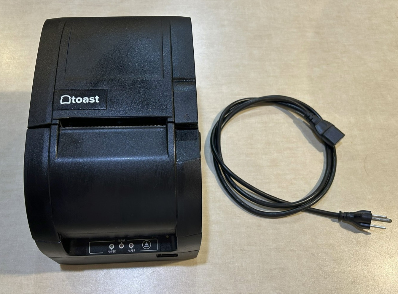 Toast Kitchen Dot Matrix Printer & Power Supply - TKP300 - Tested Working