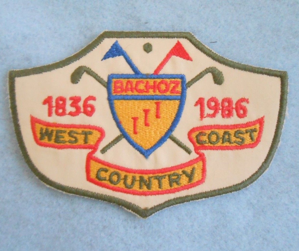 West Coast Country Patch - 4 1/2" x 3"