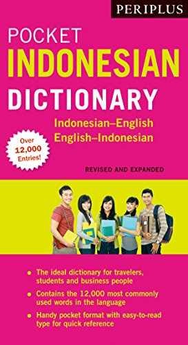 Periplus Pocket Indonesian - Paperback, by Davidsen Katherine - Very Good q