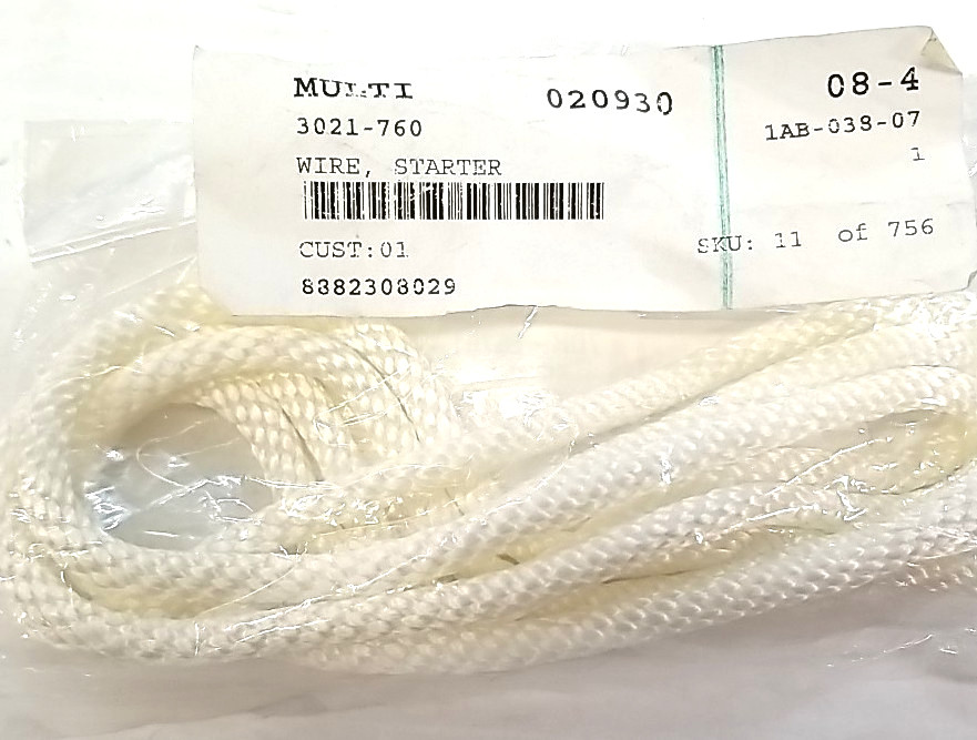 NEW OEM ARCTIC CAT Recoil/Starter  Rope  3021-760  ARTIC