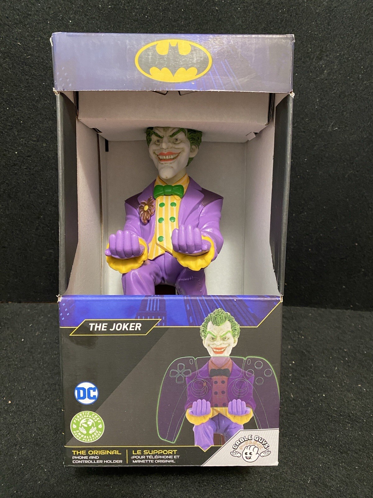 The Joker - DC -  Phone / The Original Controller Holder Cable Guy NEW in BOX .