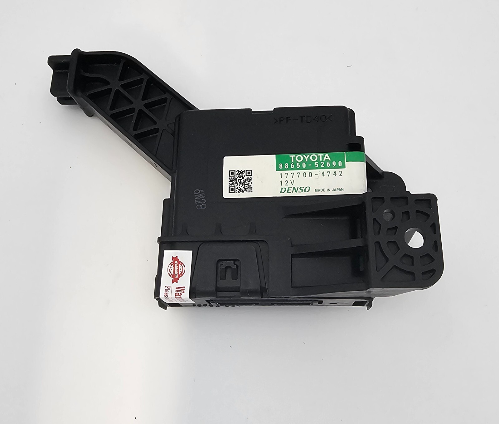 2012 TOYOTA YARIS TEMPERATURE BLOWER MOTOR CONTROL MODULE 88650-52690 ASSEMBLY