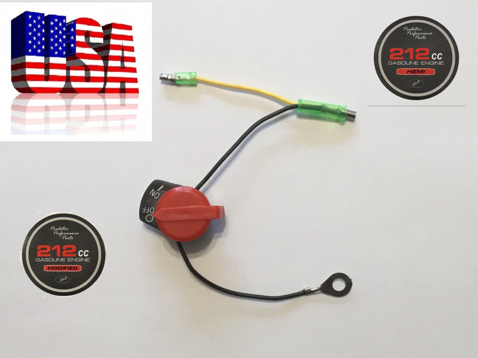*NEW* ON / OFF Power Kill Switch for ALL Harbor Freight Predator PRESSURE WASHER