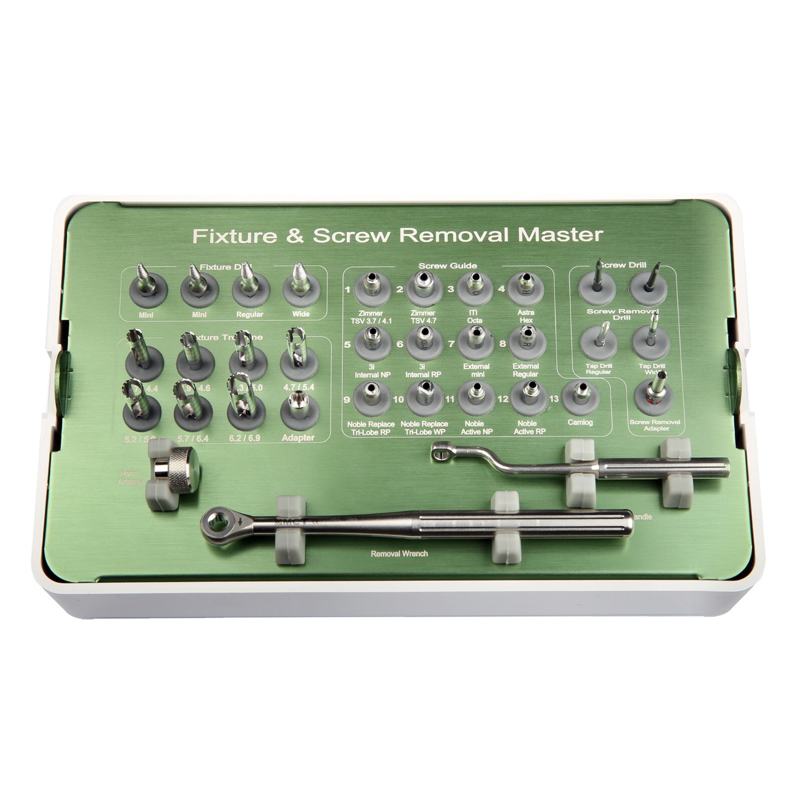 MCT FSRK-02 Implant Fixture & Fractured Screw Removal Kit Salvin Implant Rescue