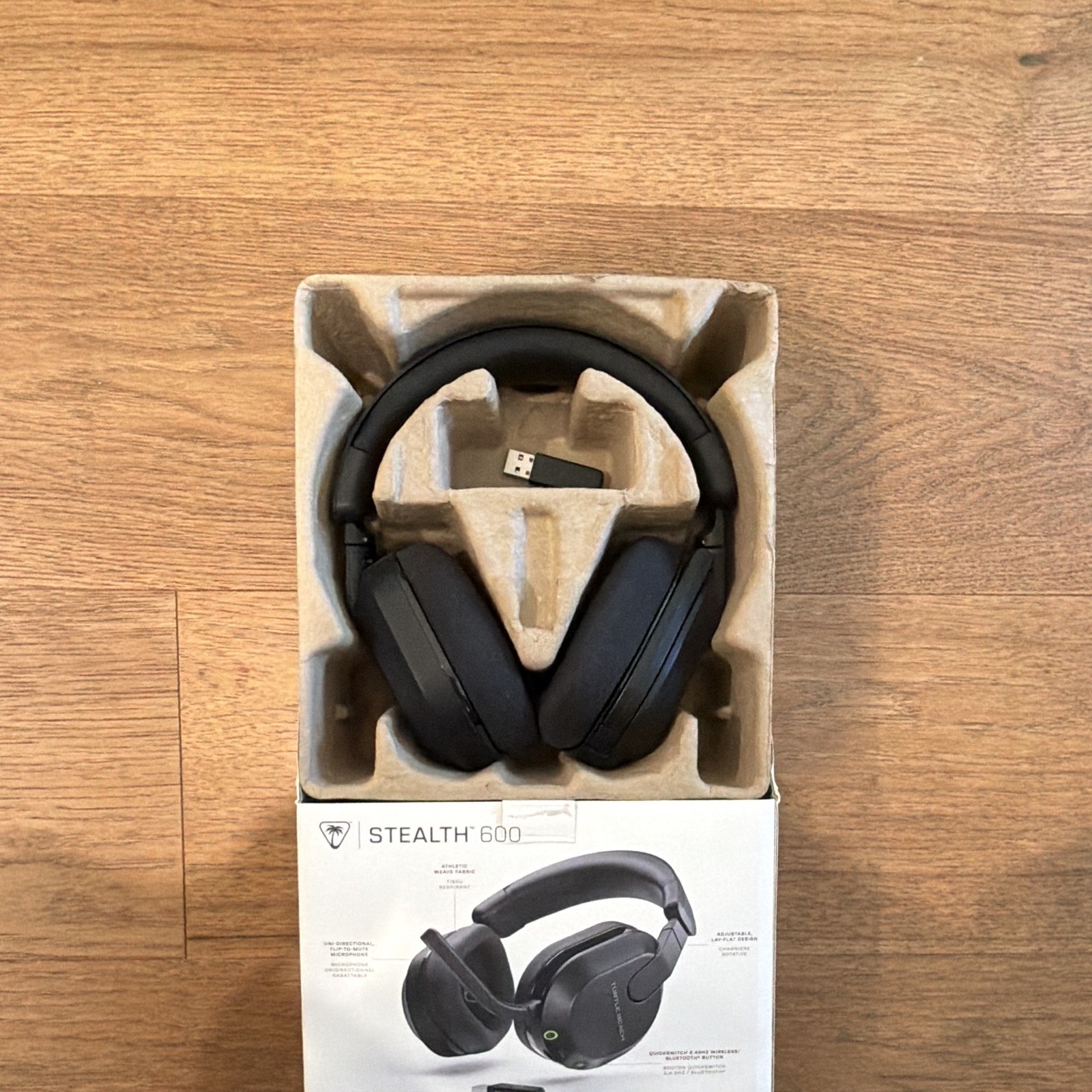 Turtle Beach Stealth 600 Wireless Bluetooth Gaming Headset for Xbox, Black
