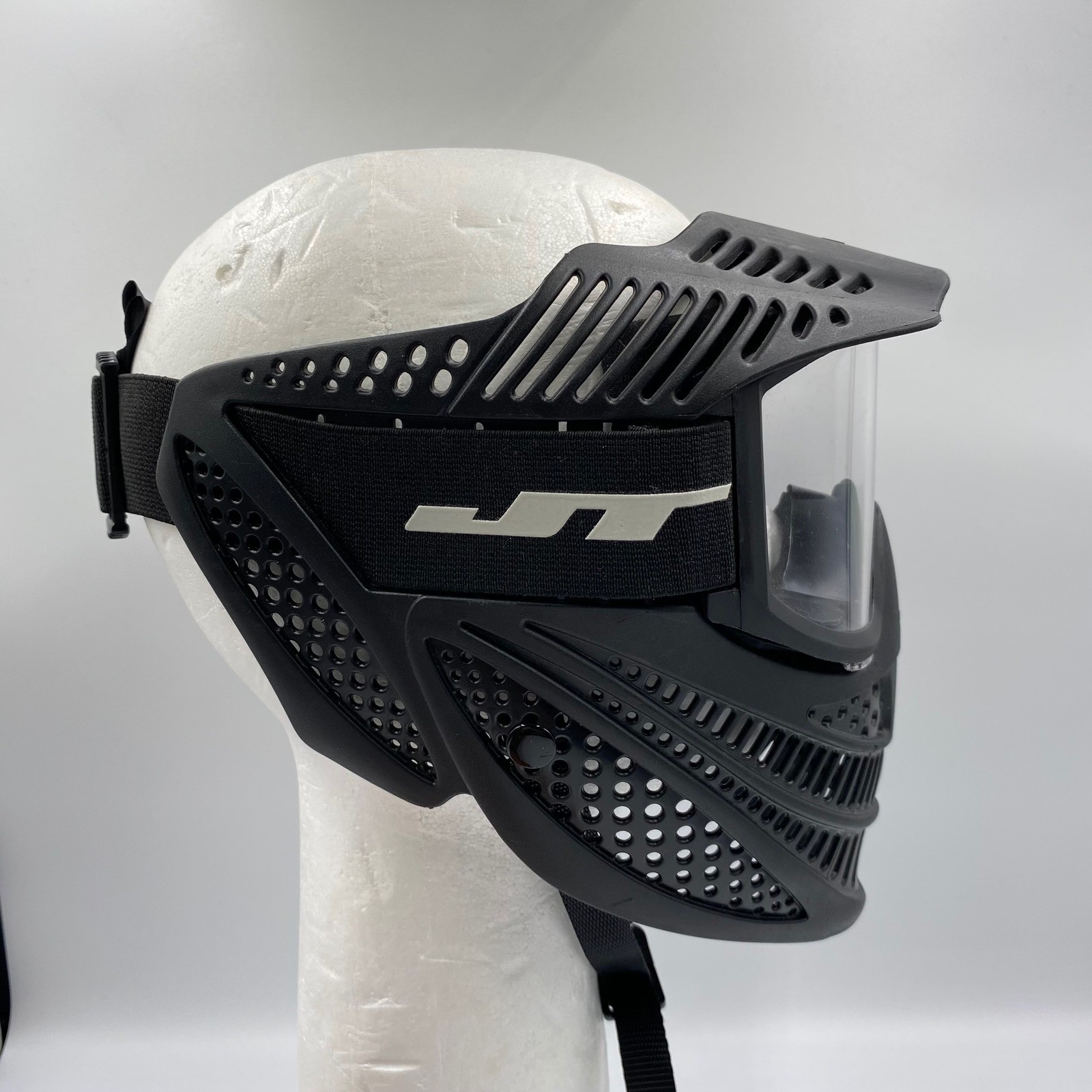 JT Paintball Mask Goggles Protective Eye Face Shield Black