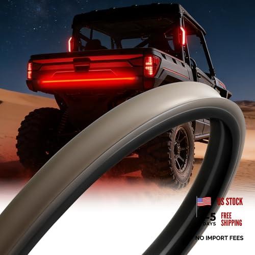 37inch RGB Tailgate Silicone Flex LED Light Bar 324 LED 3rd