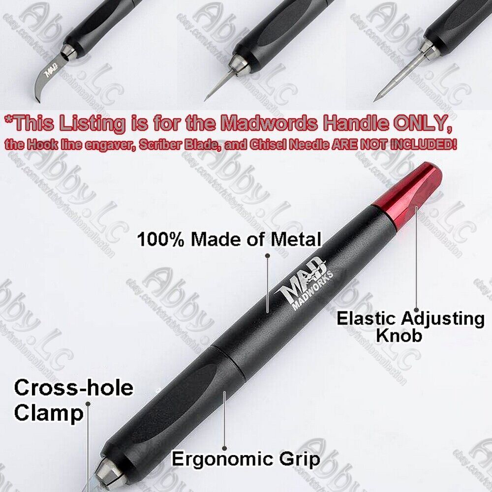 MultiFunction Model Handle for Madworks Chisel Hook Line Engraver Scriber Carve