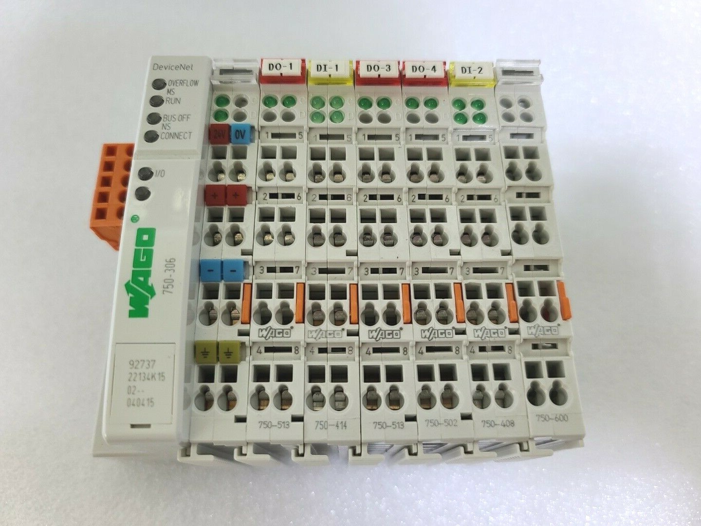 WAGO 750-306 & 750-513(2) & 750-414 & 750-502 & 750-408 & 750-600