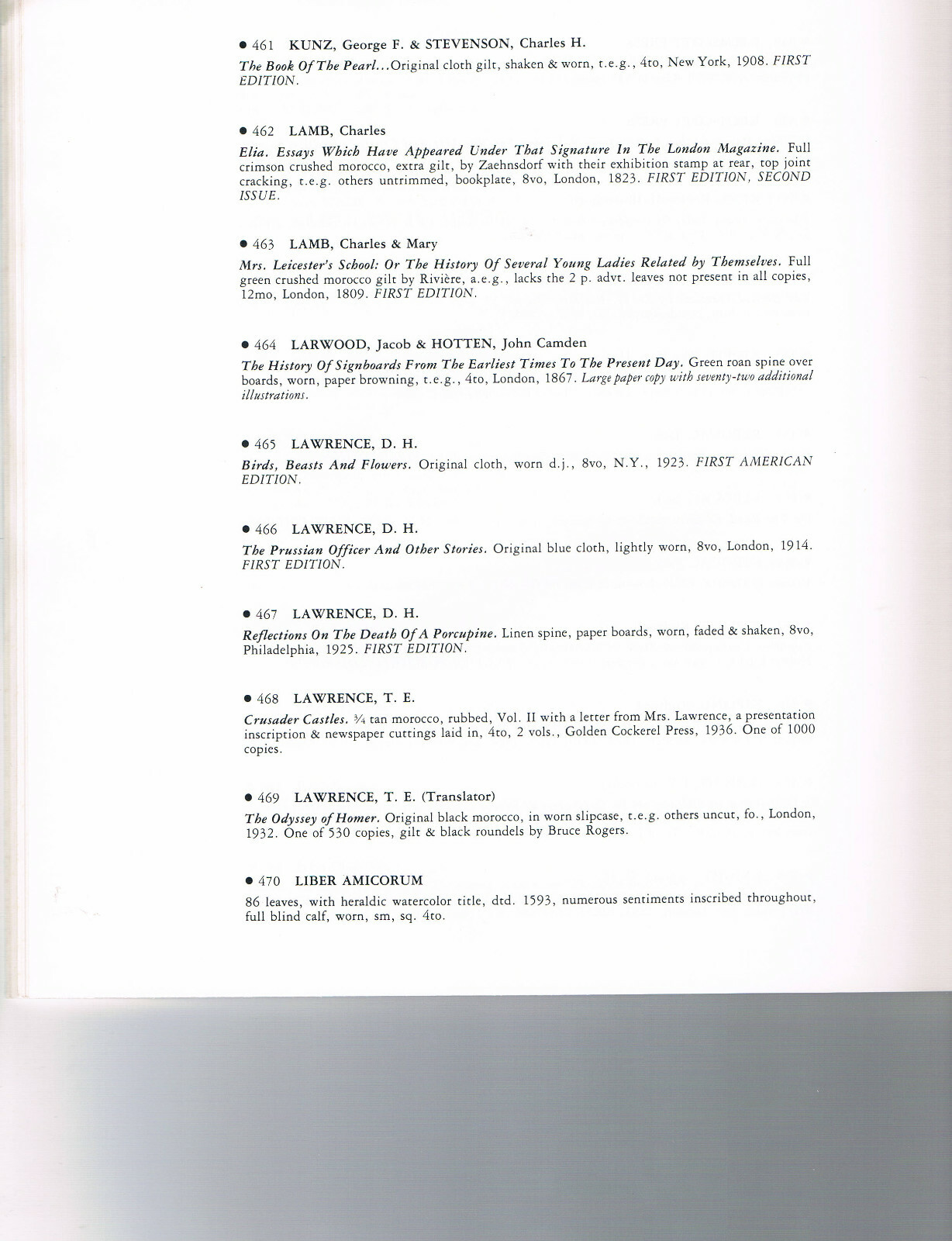 Phillips NY- Photographic Literature, Books, Bindings, Autographs - Feb 9 1982