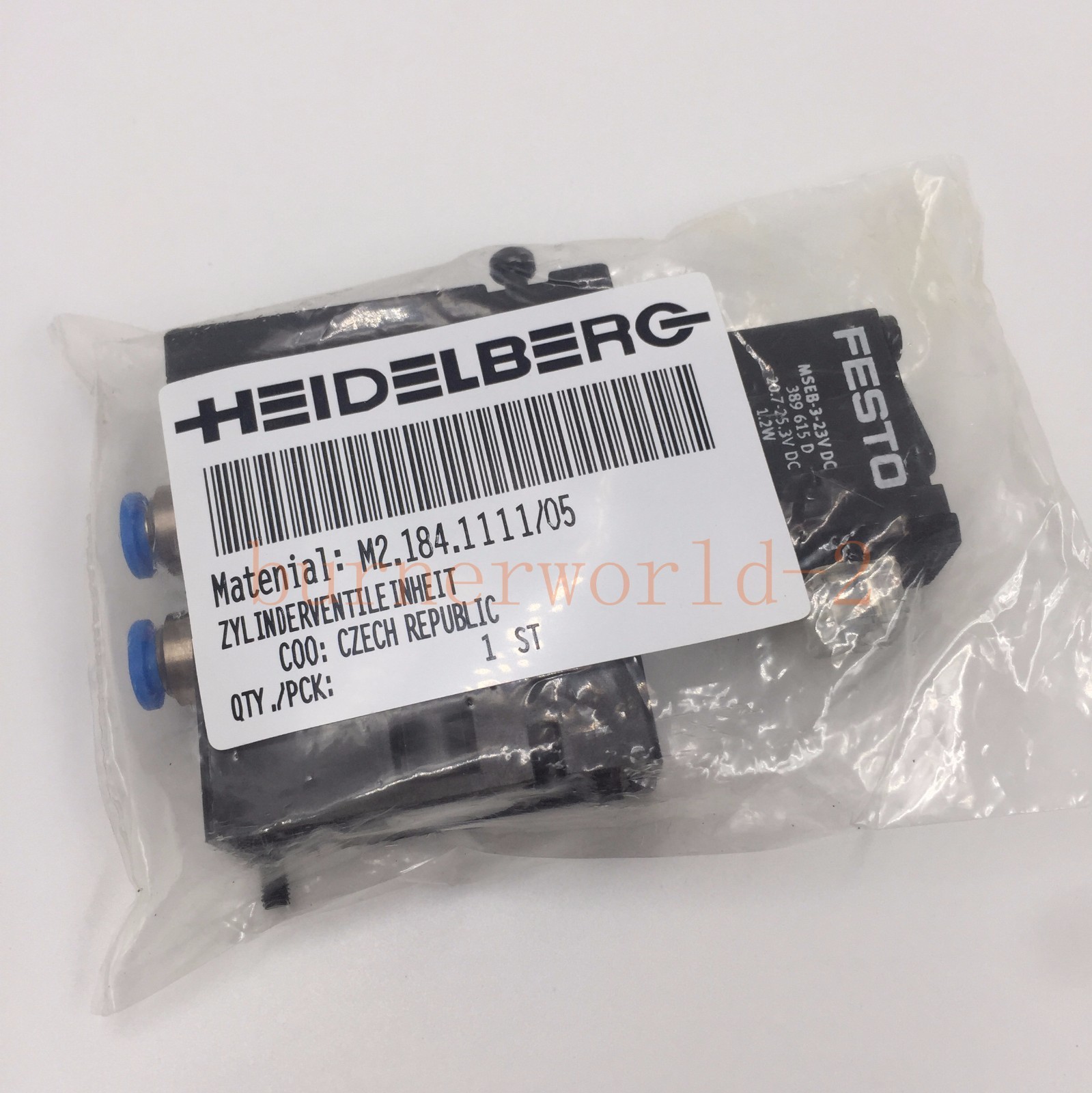 Solenoid Valve M2.184.1111/05 MEBH-4/2-QS-4-SA Heidelberg SM102 CD102 SM74 Press
