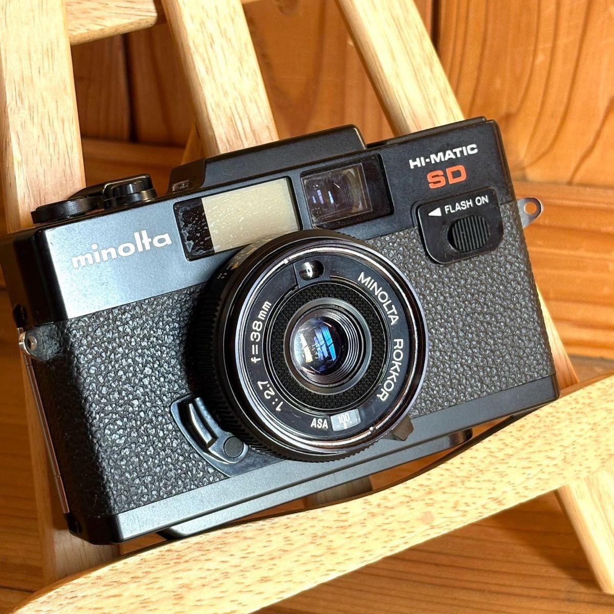 Junk Film Camera 2 Set Konica Minolta Retro
