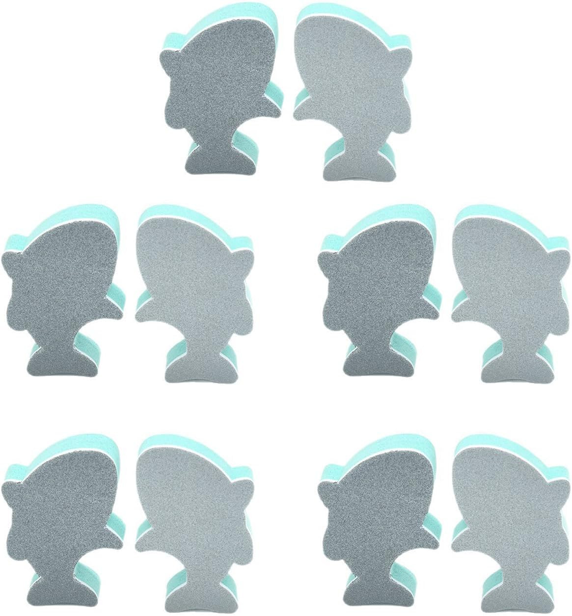 10 Pack Aquarium Glass Cleaner Sponge Algae Scraper Tool for Fish Tank Betta