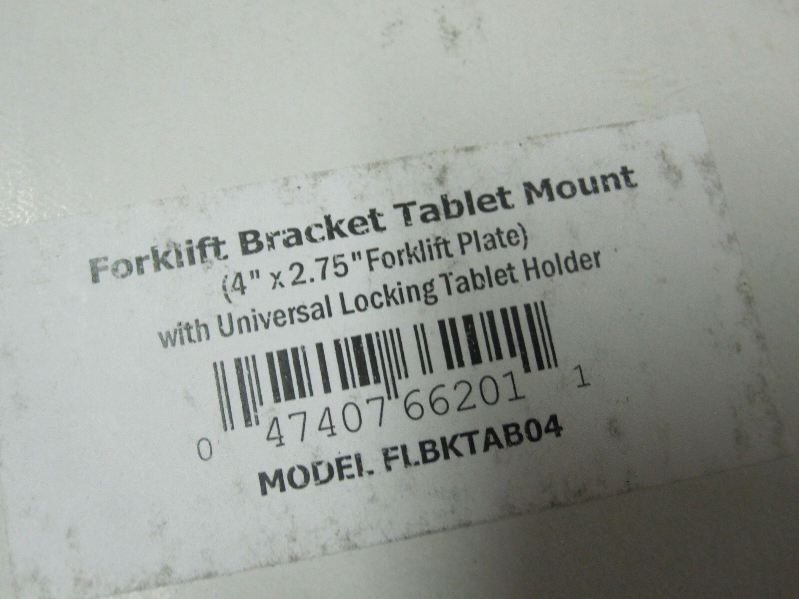 Arkon 5 inch Robust Locking Forklift Pillar Tablet Mount Holder FLBKTAB04