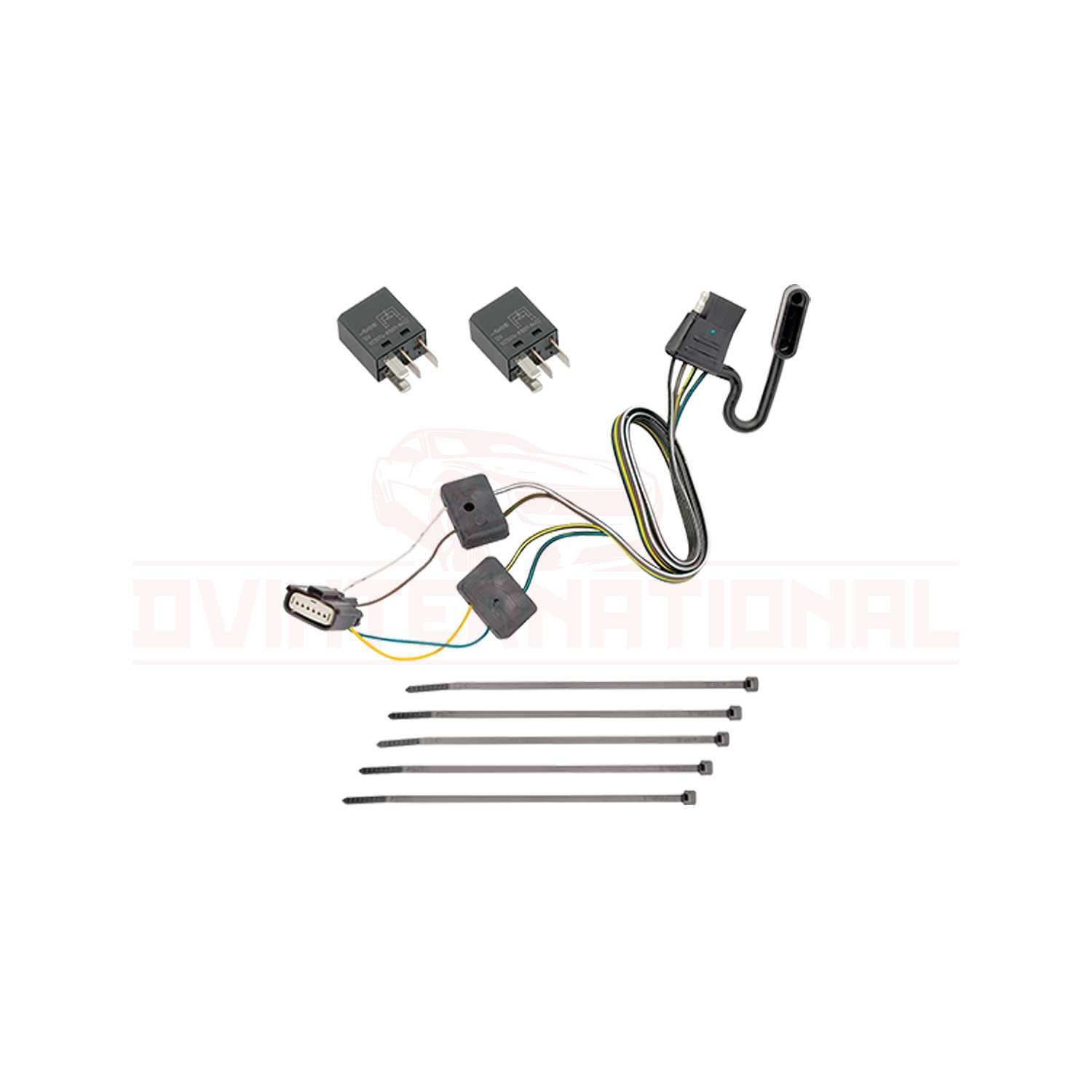Draw-Tite 118285 Trailer Wiring Harness 4-Way Fl for Chevrolet Equinox '18-'24
