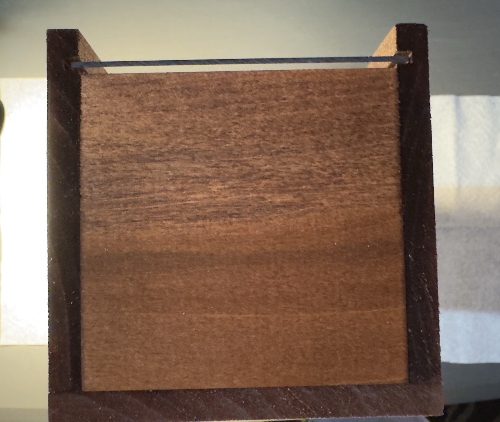 Booker's Bourbon Wood Presentation Box NO BOTTLE Slider Front with Insert