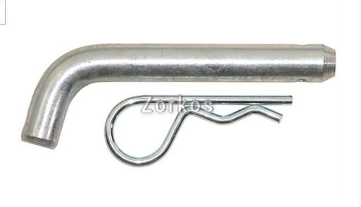 Buyers Products HP6256WC, 5/8 x 4.5" Yellow Zinc Heavy-Duty Hitch Pin w/ Cotter