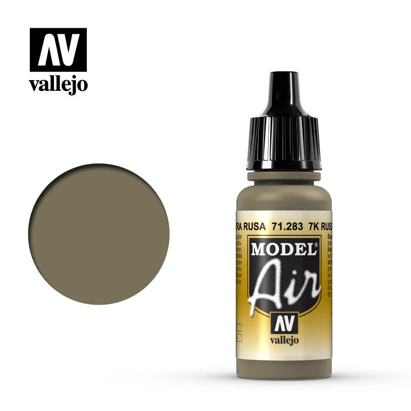Vallejo Model Air 71.283 7K Russian Tan 17ml