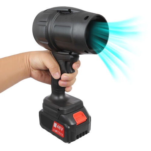 Cordless Car Dryer Air Blower Turbo Fan, Maximum Speed 28000rpm/Adjustable Speed