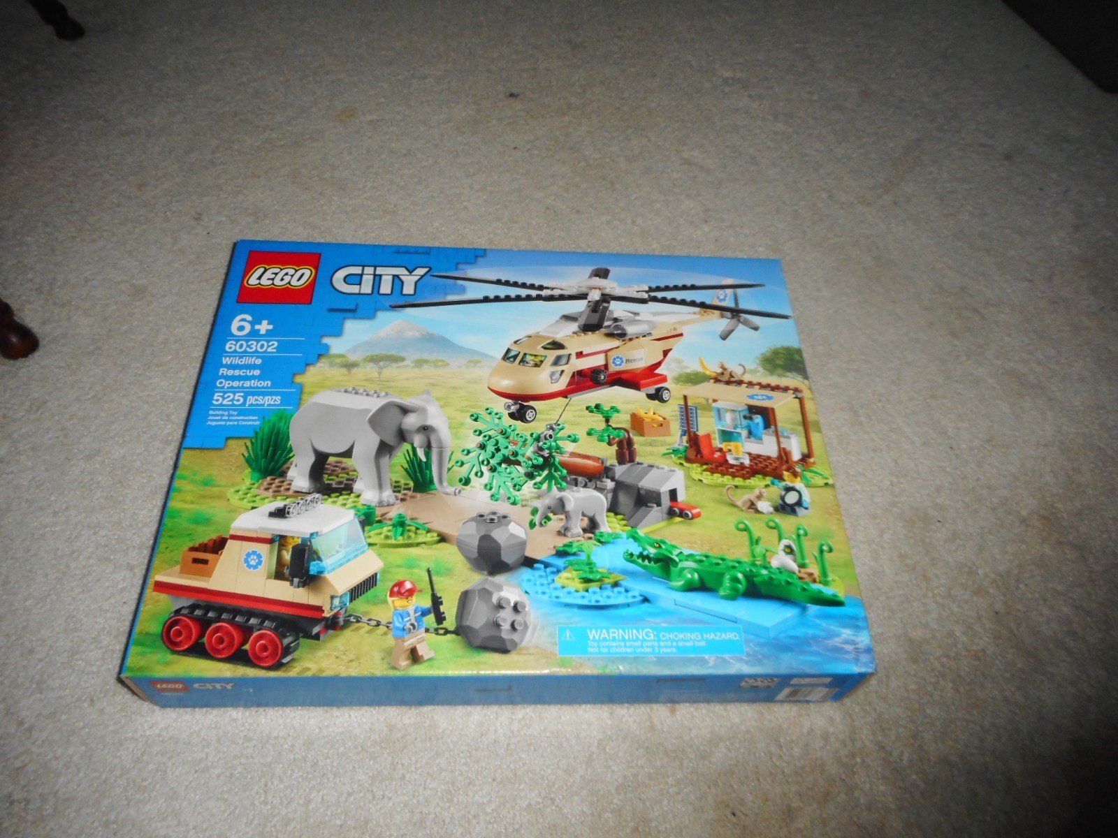 LEGO CITY WILDLIFE RESCUE OPERATION 60302..**SEALED**NEW**FREE SHIPPING**