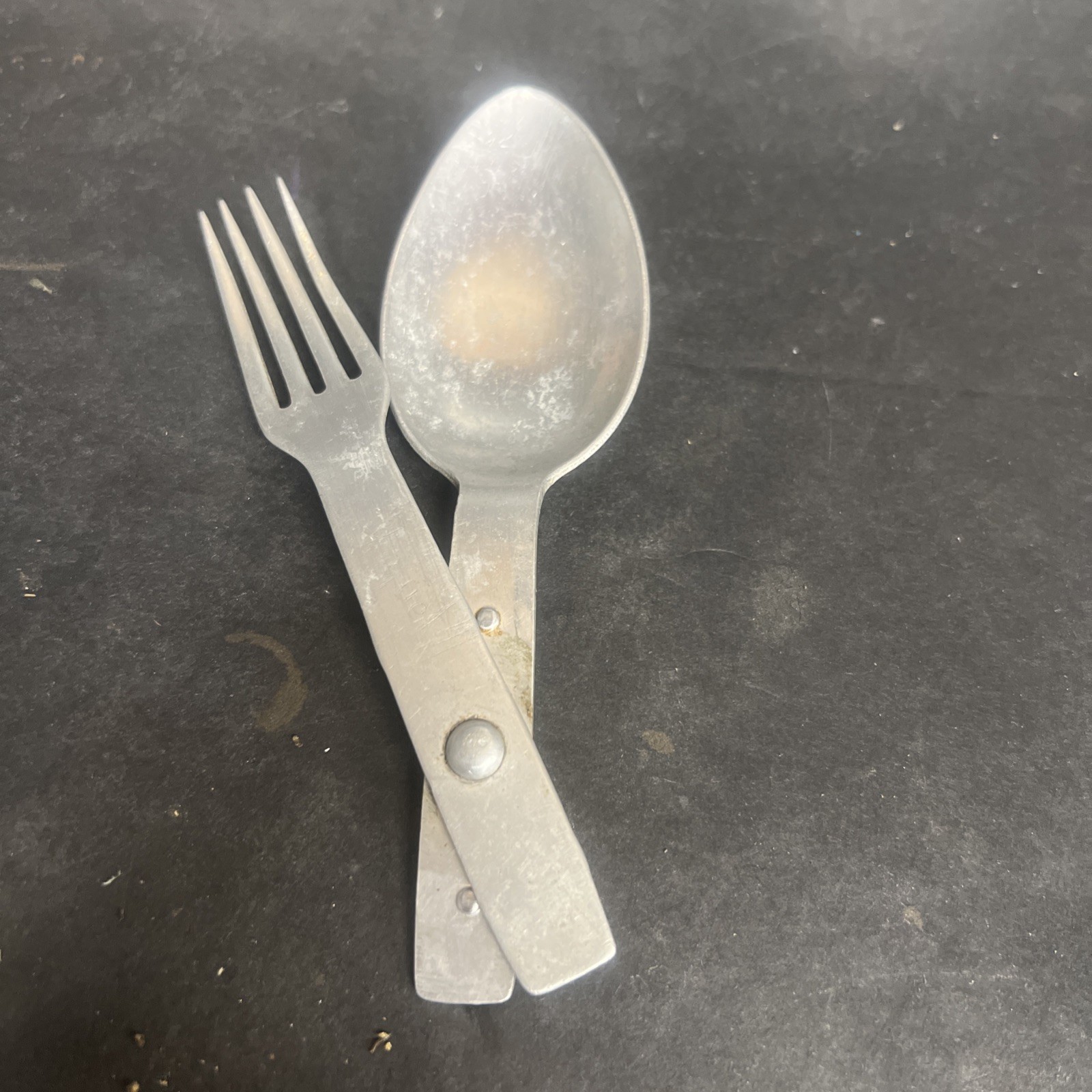Vintage GF&K No. 40 WWII German Fork & Spoon Set